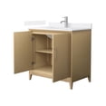 thumbnail image 2 of Janna 36" White Oak Single Vanity & White Cultured Marble Top & Nickel Trim, 2 of 5