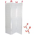 thumbnail image 1 of Black Widow 6’ 5” Punch Plate Aluminum Wide Folding ATV Ramp, 1,500 Pound Capacity, Silver, 1 of 8