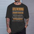 thumbnail image 2 of Browning Completely Unexplainable Notices Everything But WonT Say It Name TShirt, 2 of 6