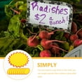 thumbnail image 2 of YSNOOWE 200Pcs Price Tag Yellow for Store Store Sign 4.3x3.3in, 2 of 8