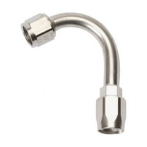 Russell Performance -6 AN Endura 120 Degree Full Flow Hose End (1in Centerline Radius)