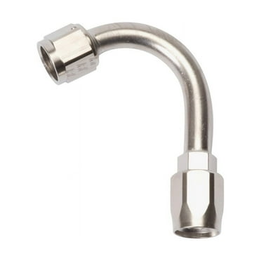 Russell Performance -6 AN Endura 120 Degree Full Flow Hose End (1in Centerline Radius)