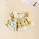 thumbnail image 1 of Trajes de vestir para muñecas de peluche, accesorios de fotografía educativos de moda hechos a mano, viste tus propias muñecas para muñecas de 12 cm Cuadrícula amarilla, 1 of 10