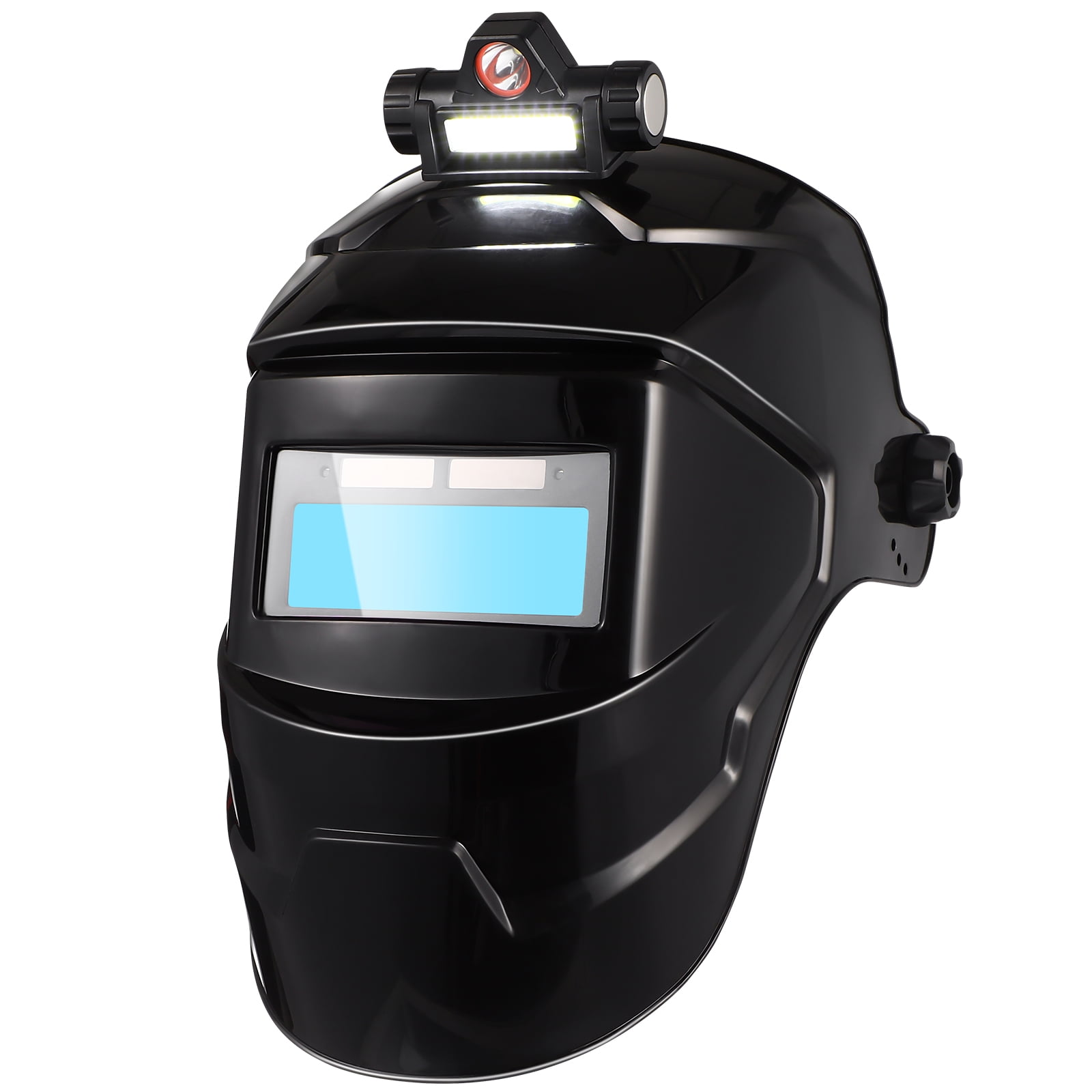 Portable Automatic Darkening Welding with Lens, -Mounted Safety for Professional Welders