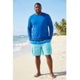 thumbnail image 5 of KingSize Men's Big & Tall 8" Printed Cargo Swim Trunks, 5 of 6