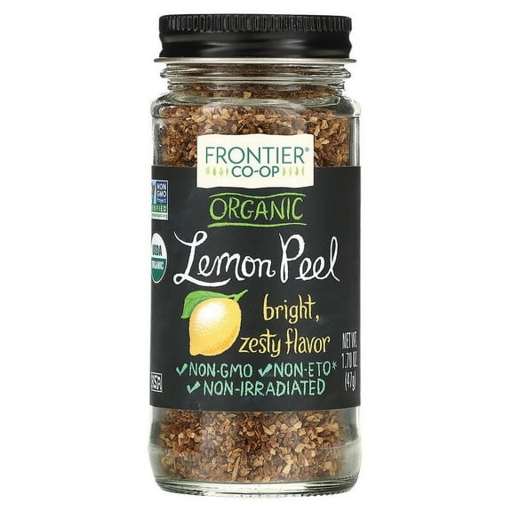 Frontier Co-Op, Organic Lemon Peel, 1.7 oz (47 g) Pack of 3