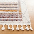 thumbnail image 3 of SAFAVIEH Marrakesh Glanville Geometric Polyester Runner Rug, Grey/Multi, 2'2" x 8', 3 of 8