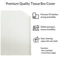 thumbnail image 4 of Leather tissue storage bag Creative fashion various color tissue box Simple fashion household tissue bag, 4 of 5