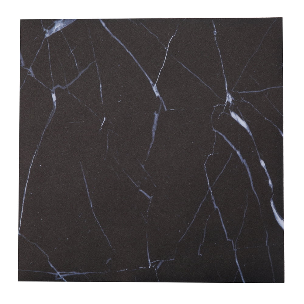 ODOMY 10Pcs Wall Sticker Marble Pattern Thickened WearResistant Floor