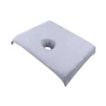 thumbnail image 4 of Xuanheng Massage Table Towel Face Pad Professional Beauty Salon Towel Face Hole Towel grey, 4 of 8