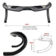 thumbnail image 3 of Carbon Handlebars Bike Drop Bar Carbon Handlebars Carbon Road Handlebars, 3 of 13