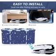 thumbnail image 4 of Portable Foldable Bathtub,Separate Family Bathroom SPA Tub,Soaking Standing Bath Tub for Shower Stall,Efficient Maintenance of Temperature,Ideal for Hot Bath Ice Bath 41x23x19Inches(81 Gal Capacity), 4 of 8