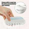 thumbnail image 6 of Nkmbld Portable Travel Soap Box, Leakproof Soap Container with Lid, Shatterproof Travel Soap Holder for Bathroom, Gym, Camping, Vacation, White, 6 of 9