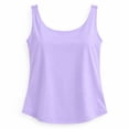 thumbnail image 1 of Top George para Mujer, Escote Redondo Lila Talla G, 1 of 4