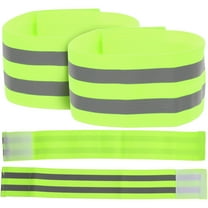 ETHZZLE 4- Reflective Tape Armbands for Clothing High Visibility Safety Gear for Night Running and Cycling