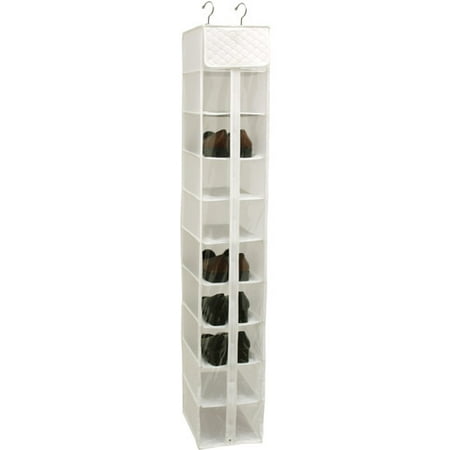 Neu Home Zippered 10-Shelf Shoe Bag