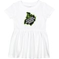 thumbnail image 3 of Inktastic Mountain Biking Future Mountain Biker Girls Baby Dress, 3 of 5