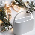 thumbnail image 3 of SURJDE Makeup Organizer Box with LED Lighted Mirror for Travelling, Multi-Purpose Cosmetics Box Carrying Case, White, Travel Size (Instruction Included), 3 of 7