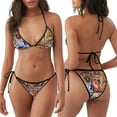 thumbnail image 3 of Lsque Bluey Pattern Women Two Piece Swimsuit Sexy Swimwear Halter String Triangle Bikini Sets, 3 of 6