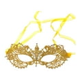 thumbnail image 4 of Máscara de encaje / Máscara / Máscara de media cara delicada / Máscara de encaje suave y elegante / Correa de hilo dorado, 4 of 9