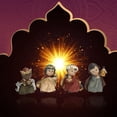 thumbnail image 4 of TISHITA Baosity Nativity Scene Xmas Manger Miniatures Gifts Home ration, Constructed, 4 of 8