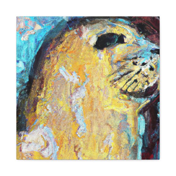 Seal in Expressionism - Canvas