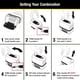 thumbnail image 5 of Candado Master Lock Magnum M176XDLH Configura tu propia combinación, 5 of 6