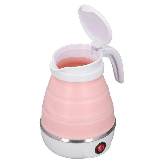 Portable Foldable Electric Kettle Travel Foldable Electric Kettle Collapsible Water Boiler with Detachable Power Cord