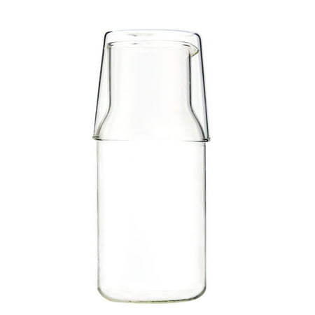 

Keimprove Heat-resistant Glass For One Person Teapot Ice Cold Kettle Creative Milk Cup Simple Juice Cup Glass