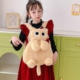 thumbnail image 2 of Plush Cat Backpack Cute Animal Bag Shoulder Bag with Adjustable Straps Cartoon Travel Backpack Fluffy Backpack, 2 of 7