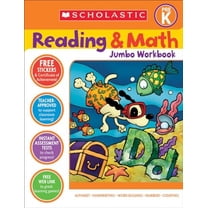 Pre-Owned Reading & Math Jumbo Workbook: Grade Prek (Paperback) 0439785987 9780439785983