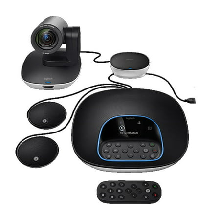 Logitech GROUP Video Conferencing System Plus Expansion (The Best Webcam Chat)