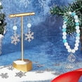 thumbnail image 5 of 10Pcs Snowflake Charms Bulk Assorted Christmas Snow Charms for DIY Accessories Supplies, 5 of 9