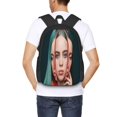 thumbnail image 5 of Billie Eilish Backpack Large Capacity Laptop Bag Lightweight Adjustable Straps Casual Large Capacity, 5 of 5
