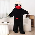 thumbnail image 2 of Big Mouth Monster Loungewear Funny Cute C Sleeping Bag Soft Onesie with Hat Birthday Gift for Women, 2 of 4