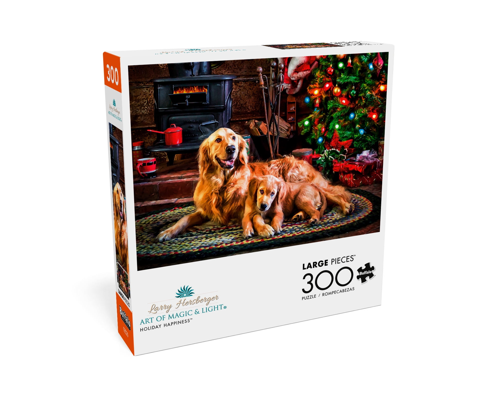 Buffalo Games 300-Piece Holiday Happiness Jigsaw Puzzle