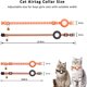 thumbnail image 4 of 2PCS Pet Cat AirTag Case Collar con hebilla de seguridad Bell AntiLost-rosa-2 piezas Sailing Electrónica, 4 of 5