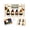 D, variant on DIY Beading Craft Kit, Dwarf Figurine Making Set with Multicolor Plastic Beads, Creative Family Bonding Activity, D