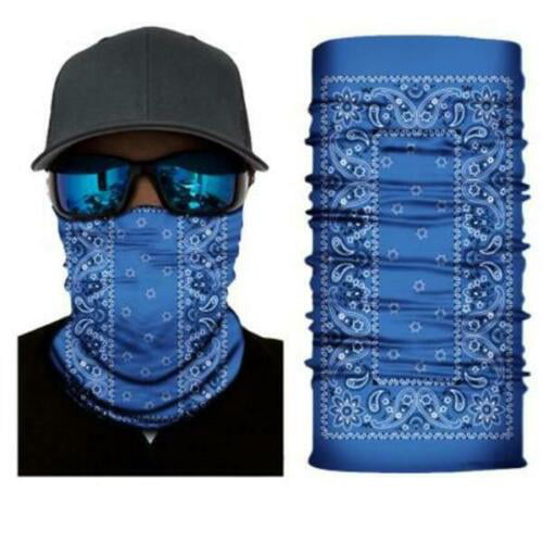 Neck Gaiter Face Mask Balaclava Bandana Scarf Fishing Sun Headwear Protection SA 