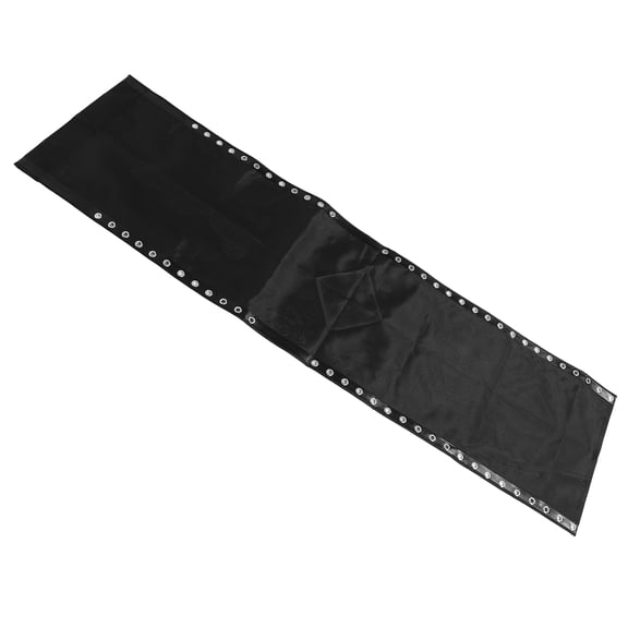 ibasenice Breathable Black Lounge Chair Replacement Fabric for Camping and Beach Use