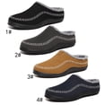 thumbnail image 3 of Outdoor Slippers Nonslip Winter Indoor Warm House Slippers Cozy Slippers for Men, 3 of 10