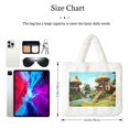 thumbnail image 3 of Salouo Cartoon Mushroom House for Plush Underarm Bag,Soft Tote Bag Ladies Fluffy Shoulder Bag Women Furry Tote Bag Plush Handbag for Autumn and Winter, 3 of 7
