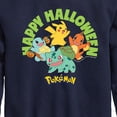 thumbnail image 3 of Pokémon - Happy Halloween - Youth Crewneck Fleece Sweatshirt, 3 of 5