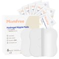 thumbnail image 1 of Almohadillas de hidrogel para pezones Momfree, efecto calmante y refrescante, 12 unidades, 1 of 7