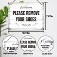 thumbnail image 2 of Bienvenido, Por Favor Quítese Los Zapatos, Quítese Los Zapatos, Quítese Los Zapatos, Para La Puerta Principal, Sin Zapatos, Para Decoración Del Porche De La Casa, Quítese Los Zapatos, Para El Hogar, 2 of 5