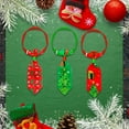 thumbnail image 4 of Adjustable Pet Tie - Christmas Print Bow Tie Collar - Holiday Dress-Up - Cat Dog Accessories, 4 of 8