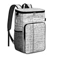 thumbnail image 1 of Experiment Science Rules Cooler Backpack, Insulated Leakproof Lunch Bag with Scientific Formula Print for Biology Lovers and Laboratory Enthusiasts, 1 of 6