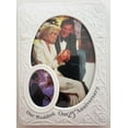 thumbnail image 1 of Russ Berrie Our Wedding Our 25th Anniversary Porcelain Double Photo Frame, 1 of 1