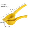 thumbnail image 3 of Metal Lemon Squeezer Manual Fruit Lemon Squeezer Press Household Juicer for Kitchen Gadgets Easy to Clean, 3 of 9