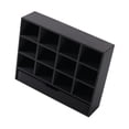 thumbnail image 4 of Vitrina en miniatura a escala 1/12, miniorganizador, vitrina para manualidades, con 12 cuadrículas. negro, 4 of 9